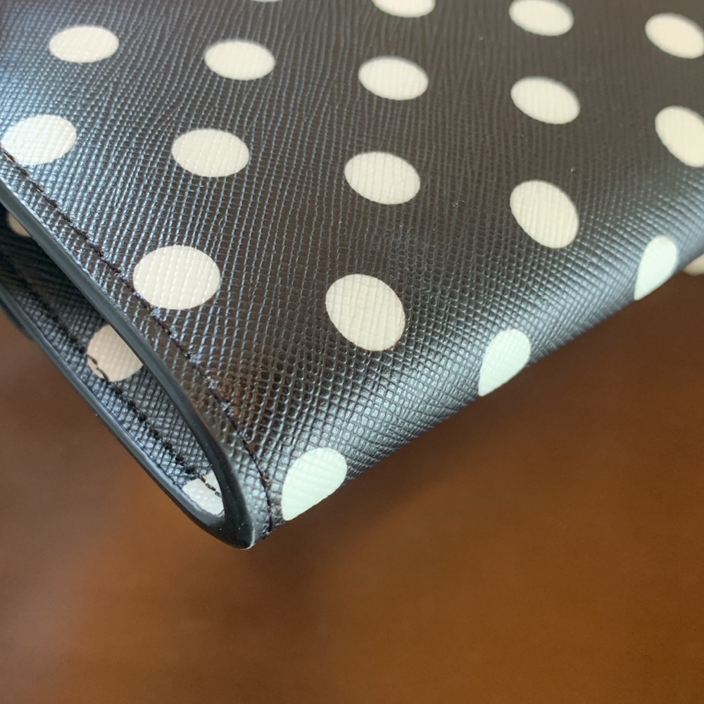 Kate Spade Cheers polka dot phone wristlet EUC - Picture 9 of 14